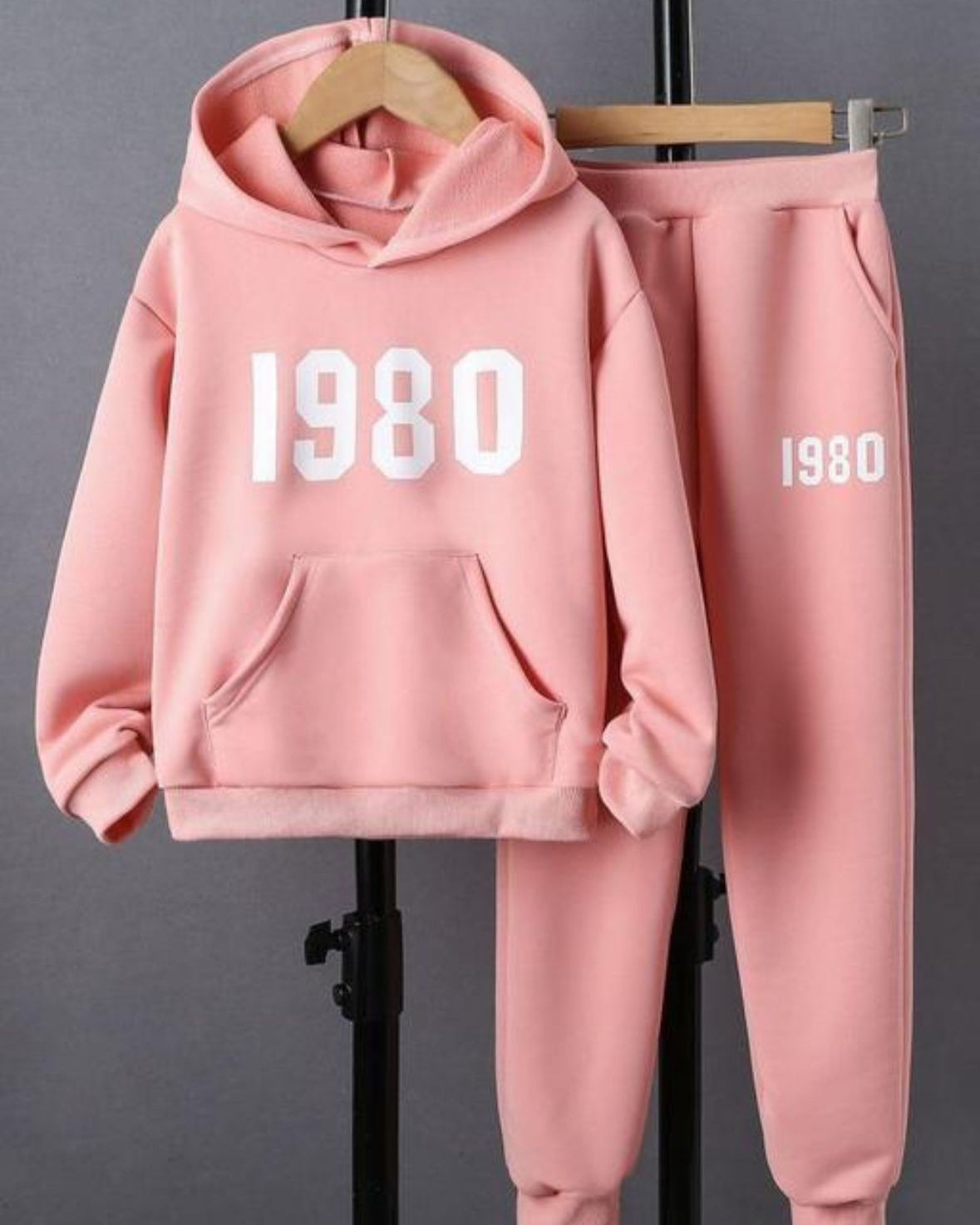 Premium Fleece Hoodie Cord Set - Winter Comfort Wear