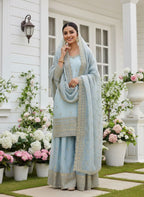 PLAZZO WITH DUPATTA