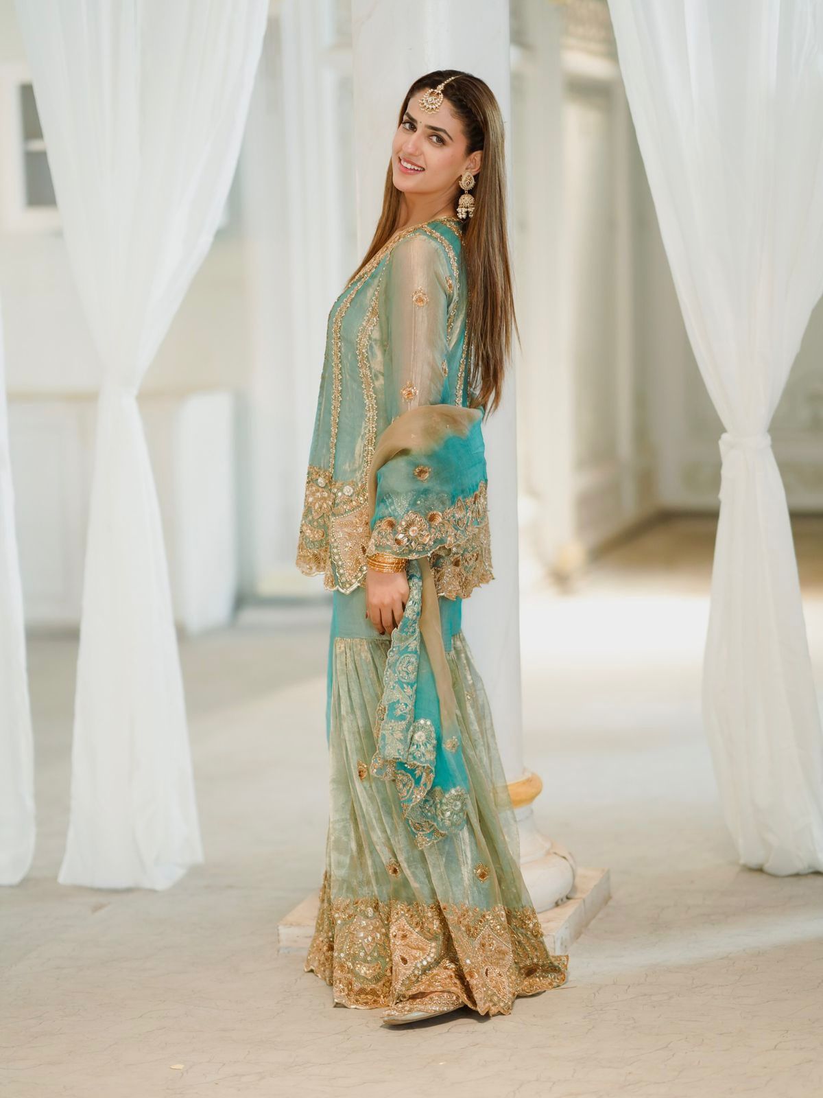 KURTI & SHARARA SET*💐