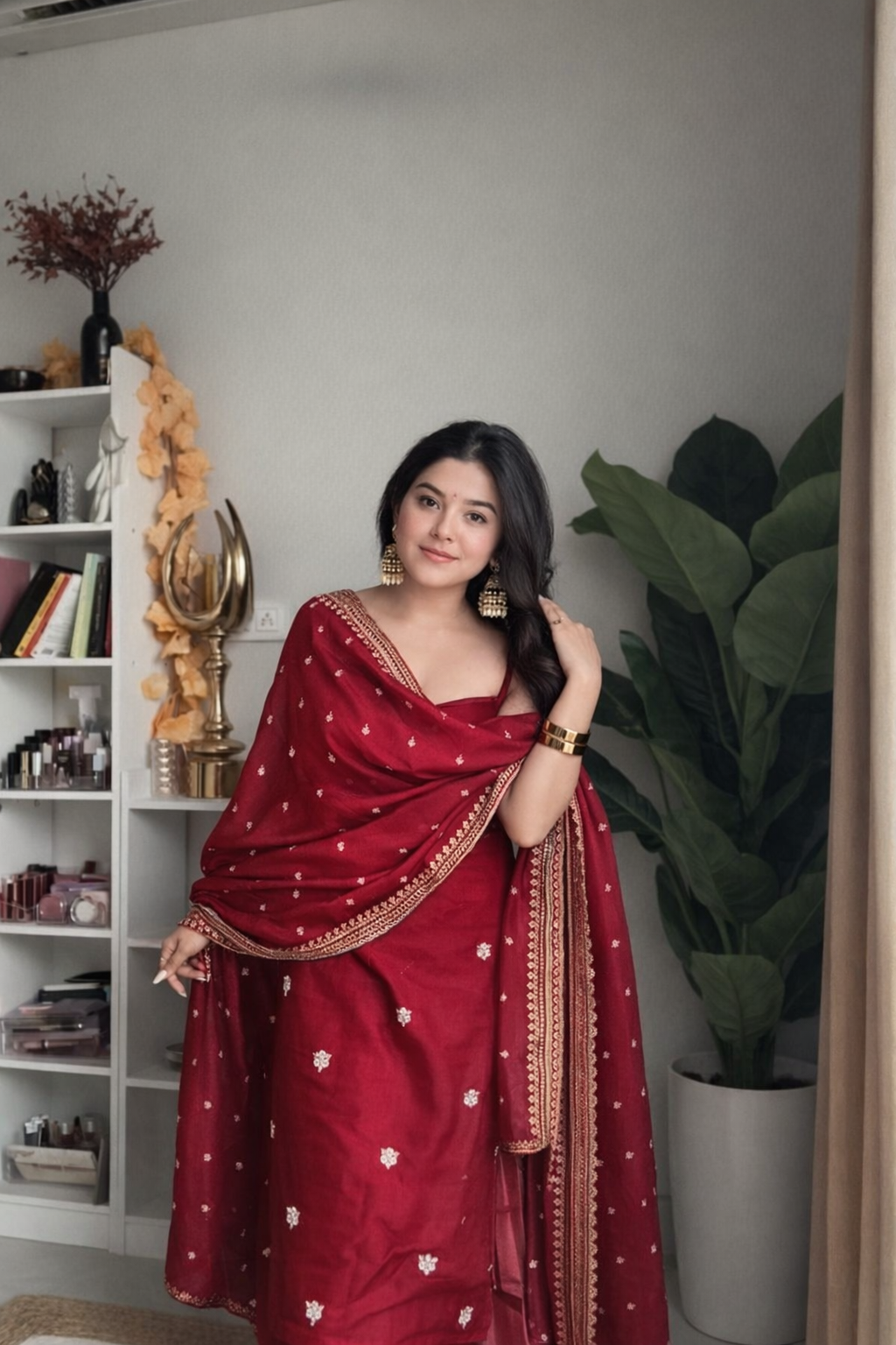 ✨ Premium Designer Jimi Choo Suit Set with Plazo & Dupatta ✨